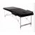 2 Zónás Tech-Alu Összecsukható Masszázs Ágy - Fekete
