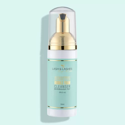 Lash and Lashes Super Sensitive Szempilla Sampon Pumpás Habosító Fejjel 50ml