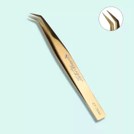 Lash and Lashes Finom Hegyű Szempillacsipesz ZT 7040 Arany