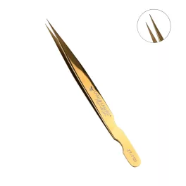   Lash and Lashes Egyenes Izoláló Szempillacsipesz ZT 7101 Arany