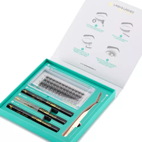 Lash and Lashes DIY szempilla készlet No’07 otthoni felhasználásra