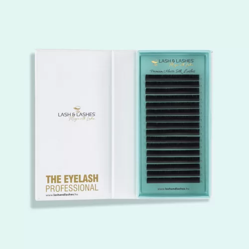 Lash and Lashes Super Matte Silk Műszempilla - 16 Soros - 8-13 Mix, 10mm - D ív