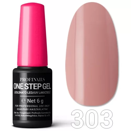 Profinails One Step Gel LED/UV lakkzs 6gr No.303 