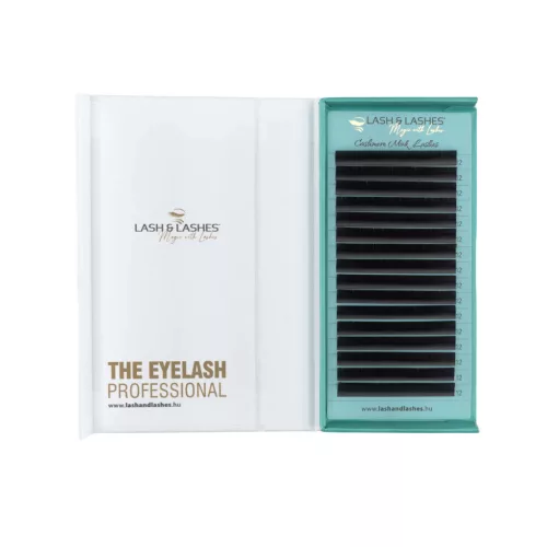 Lash and Lashes Cashmere Mink Műszempilla - 16 Soros -  8-13mm Mix,  0,07mm - D-ív