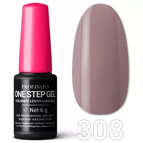 Profinails One Step Gel LED/UV lakkzs 6gr No.308 
