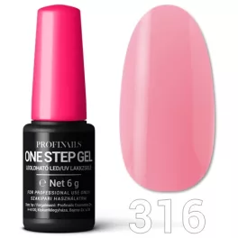 Profinails One Step Gel LED/UV lakkzs 6gr No.316 