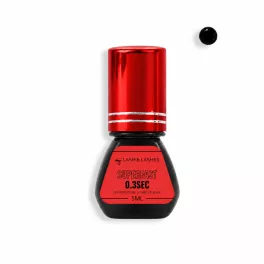   Lash and Lashes Superfast 0,3 sec Olaj- és Vízálló Szempillaragasztó 5ml