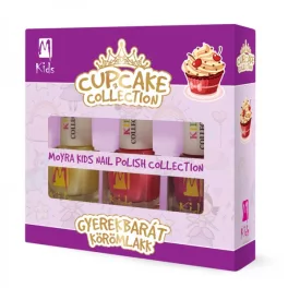 Moyra Kid's Körömlakk Szett Cupcake