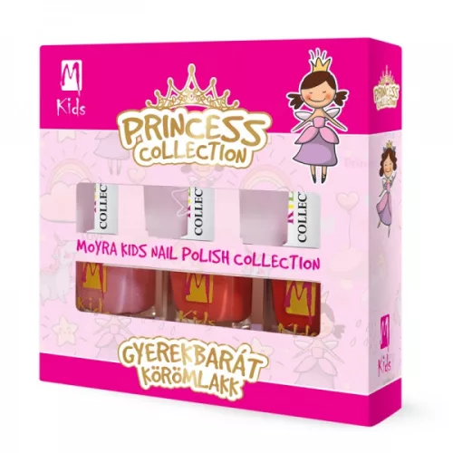 Moyra Kid's Körömlakk Szett Princess