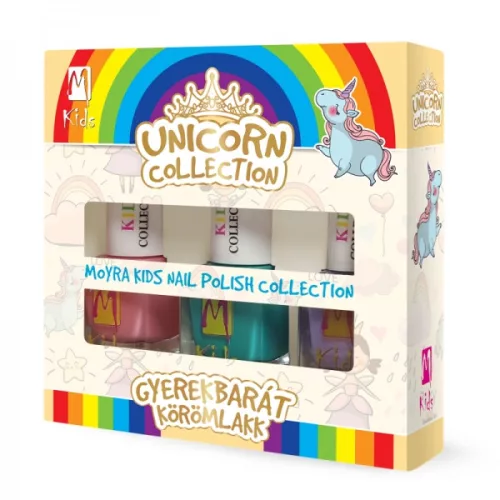 Moyra Kid's Körömlakk Szett Unicorn