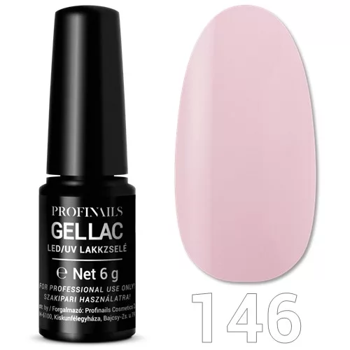 Profinails Gel Lac LED/UV lakkzselé 6gr No.146 