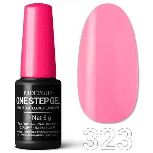 Profinails One Step Gel LED/UV lakkzselé 6 g No.323 