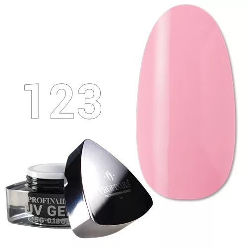 Profi Nails UV színes zselé No. 123 *