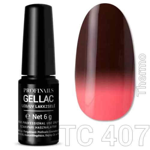Profinails Gel Lac LED/UV lakkzselé 6gr No.407 (TC series)