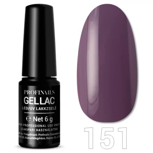 Profinails Gel Lac LED/UV lakkzselé 6gr No.151 