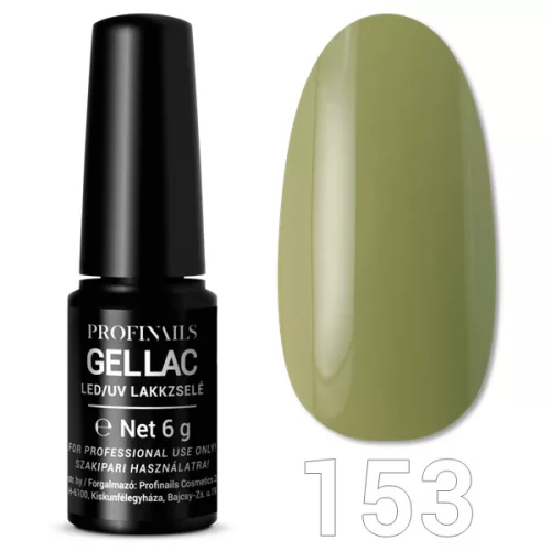 Profinails Gel Lac LED/UV lakkzselé 6gr No.153 