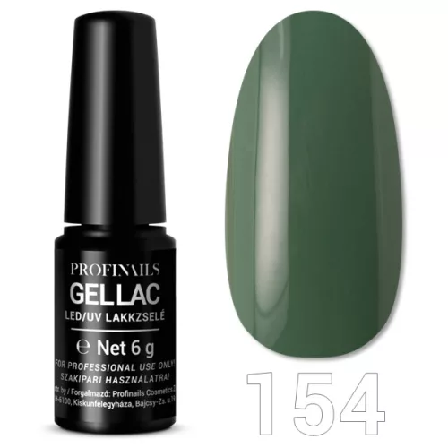 Profinails Gel Lac LED/UV lakkzselé 6gr No.154 