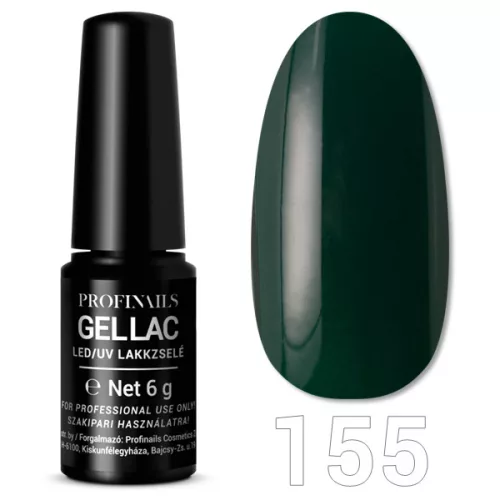 Profinails Gel Lac LED/UV lakkzselé 6gr No.155 