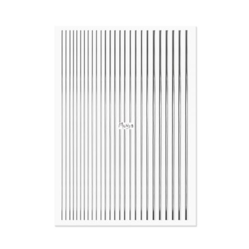 Moyra Körömdíszítő Csík Ezüst