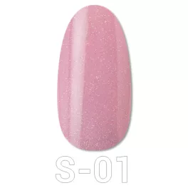 Profinails Gel Lac Glimmer Shine LED/UV lakkzselé 6gr S-01
