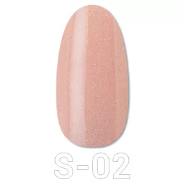 Profinails Gel Lac Glimmer Shine LED/UV lakkzselé 6gr S-02