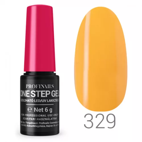 Profinails One Step Gel LED/UV lakkzselé 6 g No.329