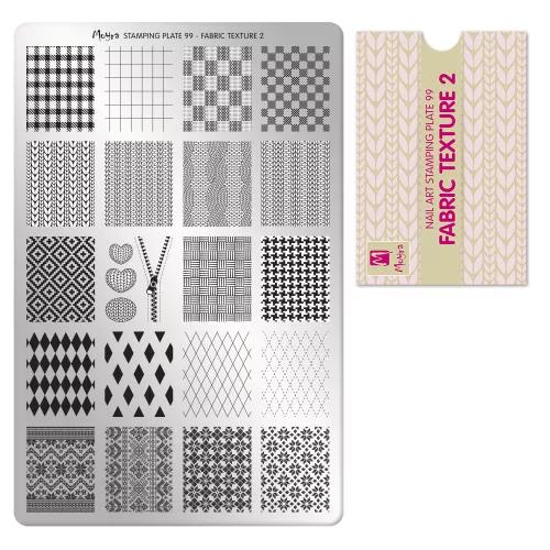 Moyra nyomdalemez No.099 Fabric Texture 2 *