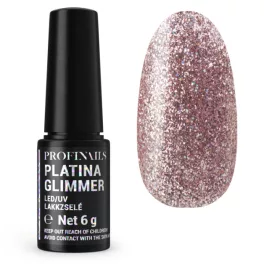 Profinails Platina Glimmer LED/UV lakkzselé 6gr P-07