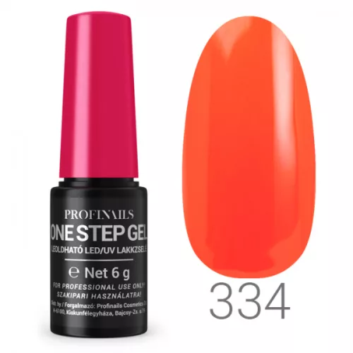 Profinails One Step Gel LED/UV lakkzselé 6 g No.334