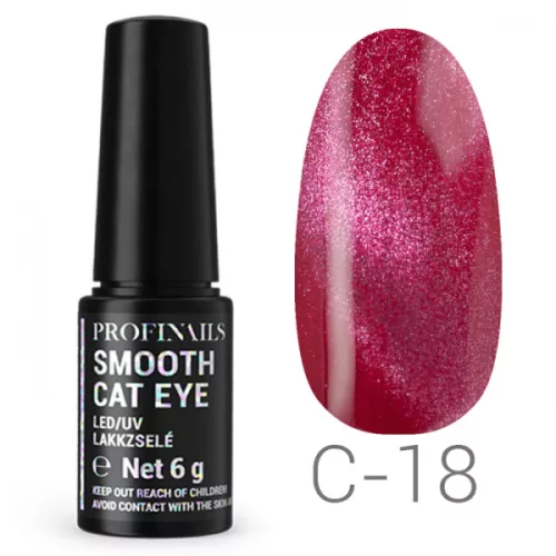 Profinails Smooth Cat Eye LED/UV lakkzselé 6gr C-18