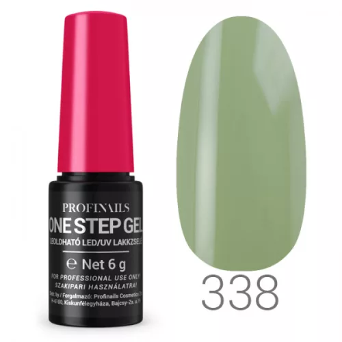 Profinails One Step Gel LED/UV lakkzselé 6 g No.338