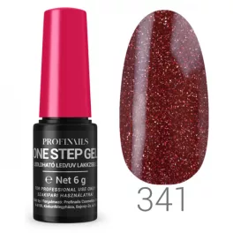 Profinails One Step Gel LED/UV lakkzselé 6 g No.341