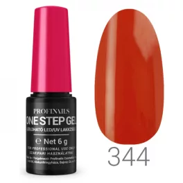 Profinails One Step Gel LED/UV lakkzselé 6 g No.344