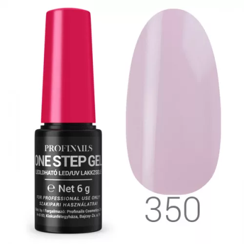 Profinails One Step Gel LED/UV lakkzselé 6 g No.350