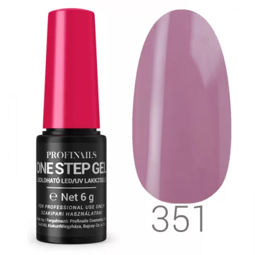 Profinails One Step Gel LED/UV lakkzselé 6 g No.351