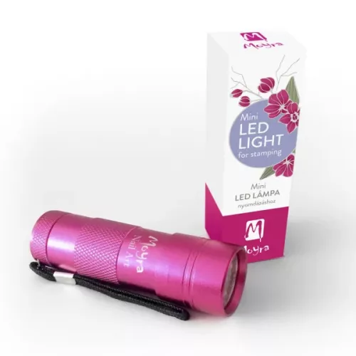 Moyra Mini LED Zseblámpa Körömnyomdázáshoz