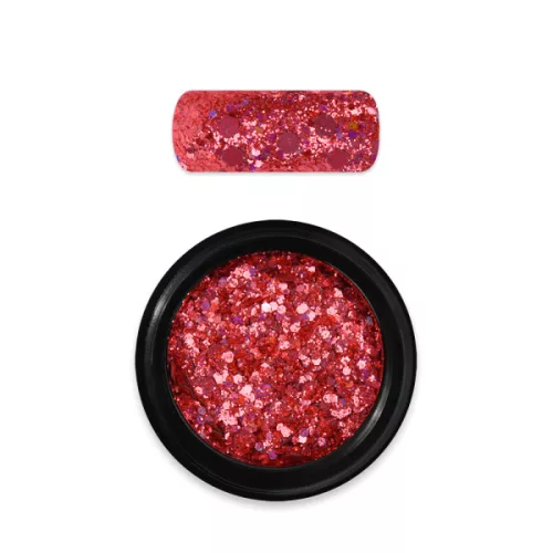 Moyra Holo glitter mix No.17 Kaméleon Korall