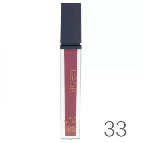 Aden folyékony tartós ajakrúzs 8,5ml No.33