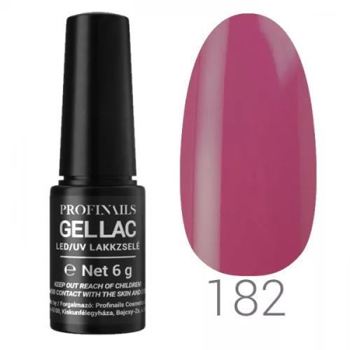 Profinails Gel Lac LED/UV lakkzselé 6gr No.182