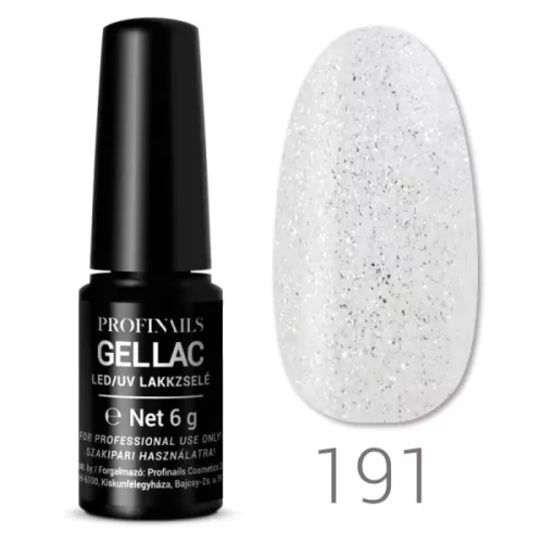 Profinails Gel Lac LED/UV lakkzselé 6gr No.191