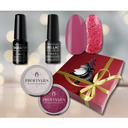 Profinails Karácsonyi Ajándékcsomag XMAS Gift Box Red *
