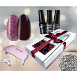 Profinails Ajándékcsomag Gift Box White Deluxe *