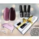 Profinails Ajándékcsomag Gift Box White Deluxe (Gold Strip) *