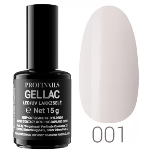 Profinails Gel Lac LED/UV lakkzselé 15gr No. 01