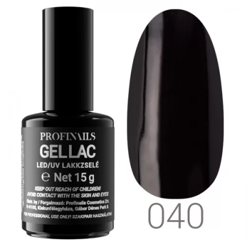 Profinails Gel Lac LED/UV lakkzselé 15gr No. 40