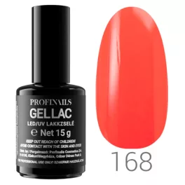 Profinails Gel Lac LED/UV lakkzselé 15gr No.168