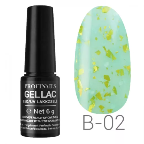 Profinails LED/UV lakkzselé 6 g No. B-02 ( Blooming Flower Collection ) *