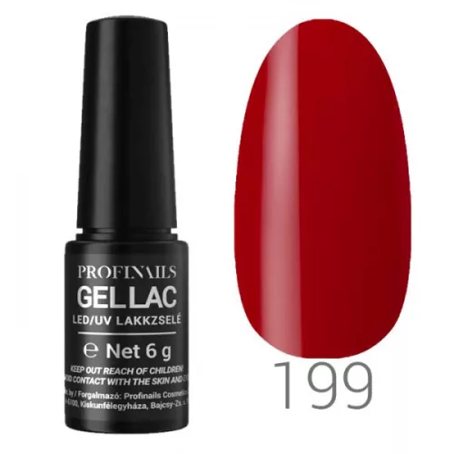 Profinails Gel Lac LED/UV lakkzselé 6gr No.199