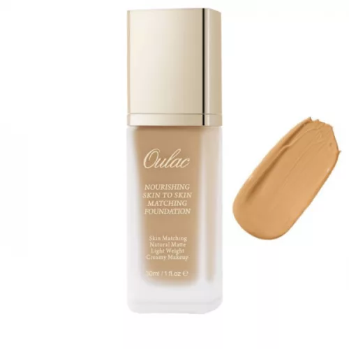 Oulac Nourishing Skin to Skin Matching Foundation pumpás alapozó 30ml No. N-13 