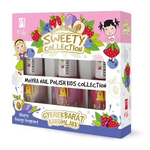 Moyra Kid's Körömlakk Szett Sweety